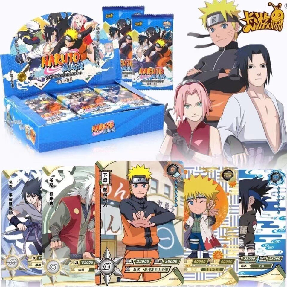 Bộ Sưu Tập Thẻ Naruto Trò Chơi Trẻ Em Thẻ