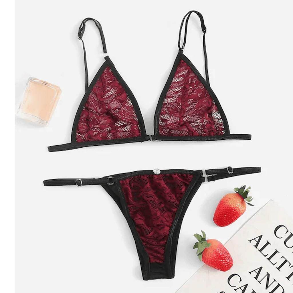 Inversooon ใหม่ผู้หญิงเซ็กซี่ชุดชั้นในลูกไม้ลายดอกไม้ทอง + Bra ชุดนอนเด็กหญิงชุดชั้นใน Inversooon ใหม่ผู้หญิงเซ็กซี่ชุดชั้นในลูกไม้ลายดอกไม้ทอง + Bra ชุดนอนเด็กหญิงชุดชั้นใน