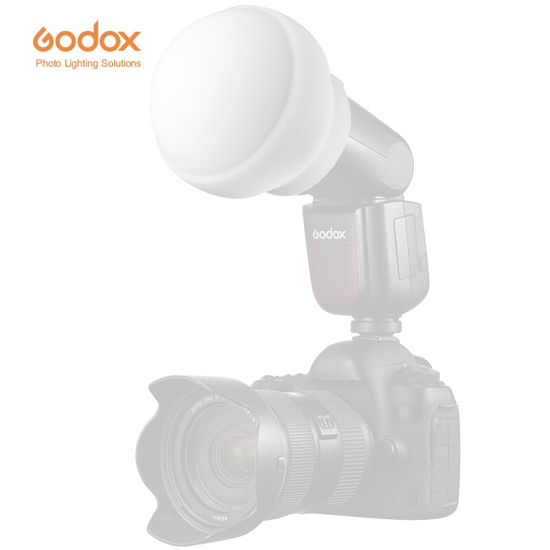 Ak-r22 godox bộ vòm khuếch tán gel silica akr22 cho godox v1 ad100pro,ad200pro add h200r