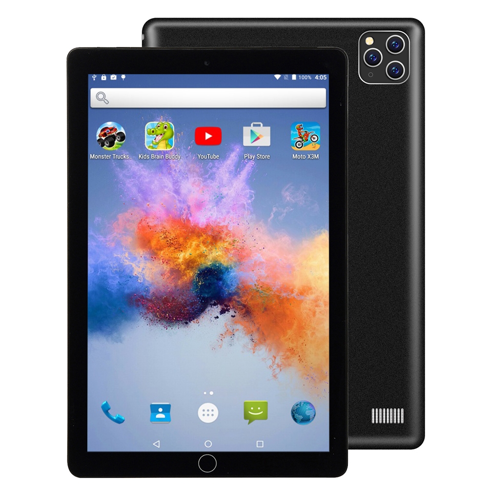 A10 BDF แท็บเล็ตพีซีโทร3G,10นิ้ว,2GB + 32GB,แอนดรอยด์9.0,Cortex-A7 Octa Core MTK8321,รองรับซิมคู่และบลูทูธ & WiFi & GPS,ปลั๊ก EU (สีดำ)(ของขวัญ: ลําโพงบลูทู ธ) ราคา 4,283 บาท*ส่งฟรี
