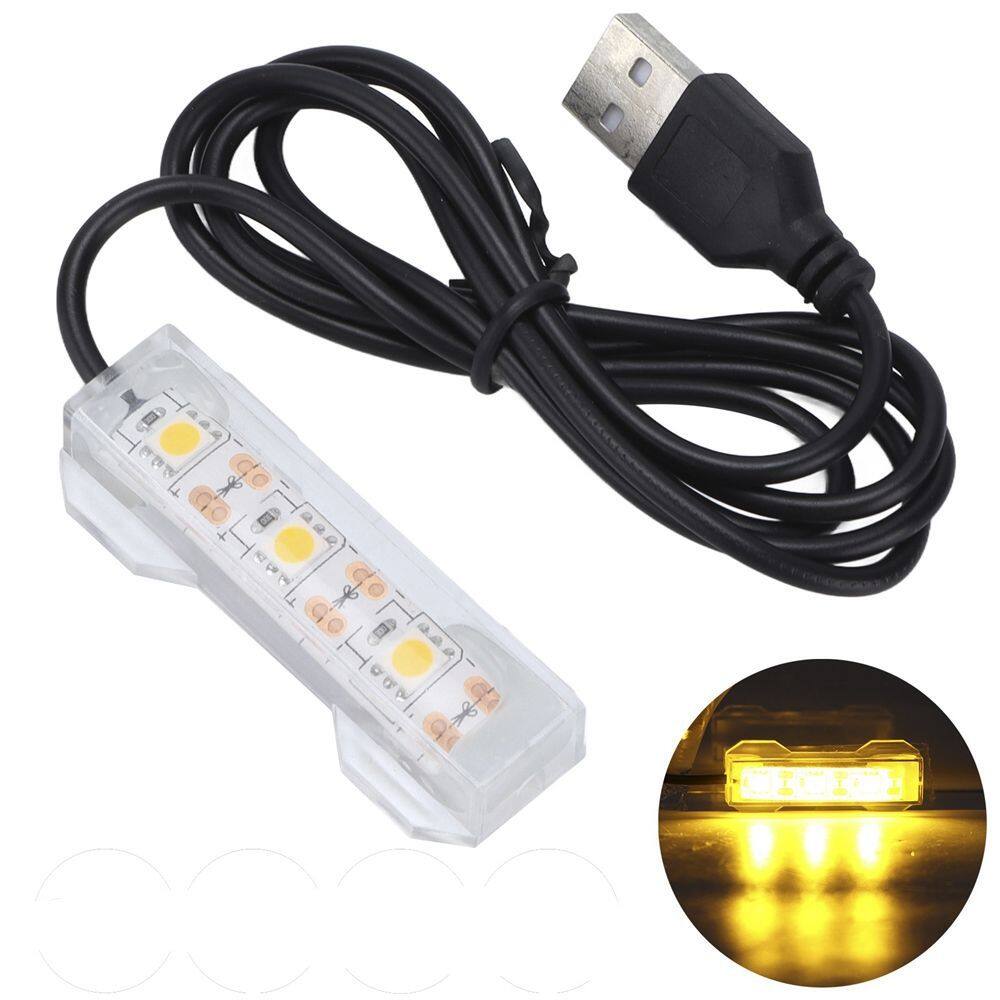 Leyis đèn thủy sinh đèn led chiếu sáng nhỏ usb đèn led cho hồ cá đèn thủy sinh đèn thủy sinh đèn lắp bể cá bể phụ kiện hồ cá