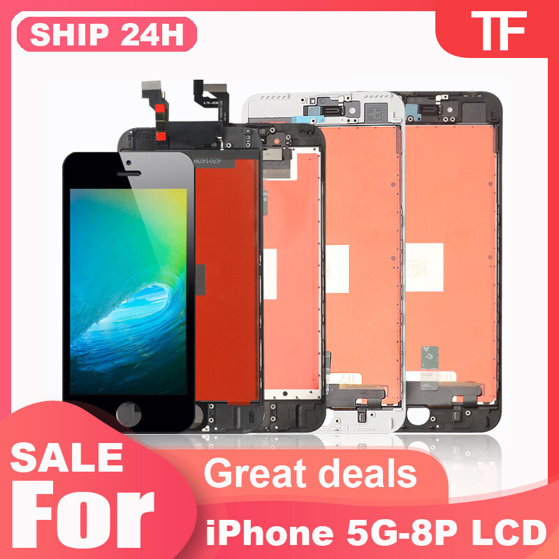 【】 Màn hình LCD cho iPhone 6 6S 6 cộng với 6S cộng với 3D Bộ linh kiện số của màn hình cảm ứng thay 