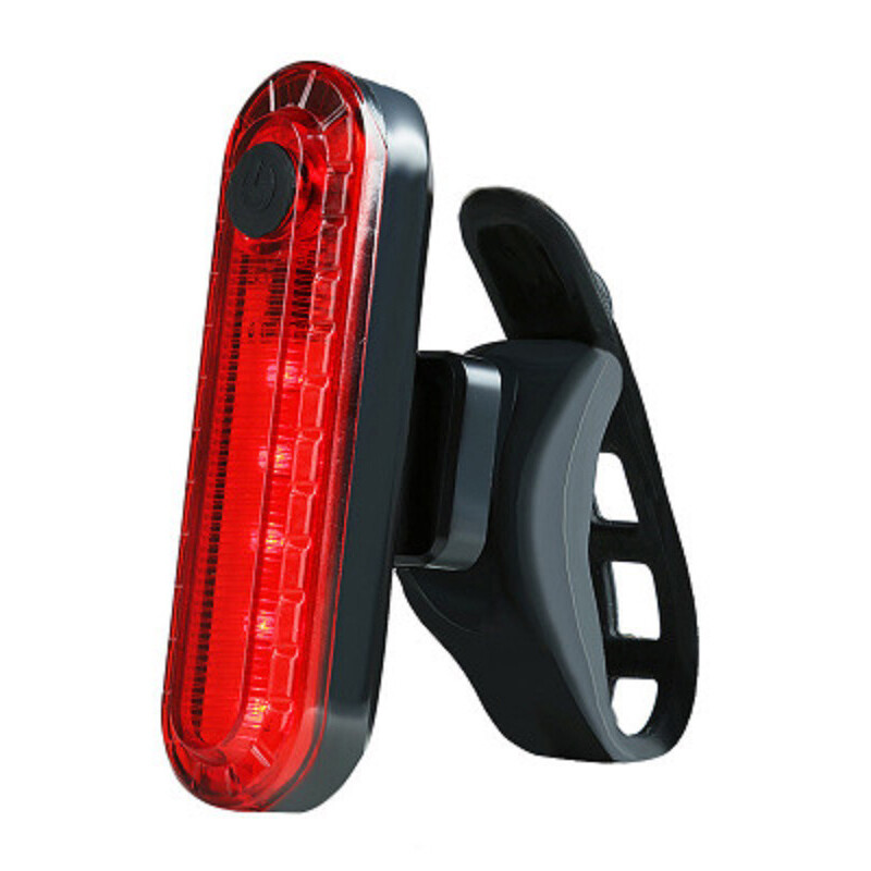 Ipty đèn phía sau xe đạp không thấm nước cưỡi phía trước đèn hậu LED USB đi xe đạp đèn hậu