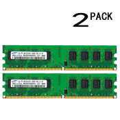 4GB DDR2 667MHz RAM (2x2GB) for Desktop Computers