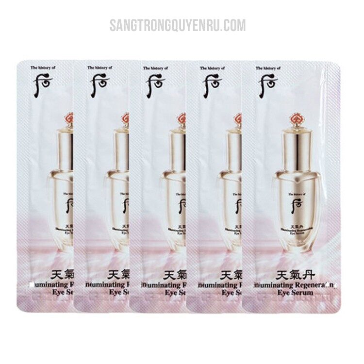 Gói Tinh Chất Lão Hóa Mắt Tái Sinh Whoo Cheongidan Illuminating Regenerating Eye Serum 1ml