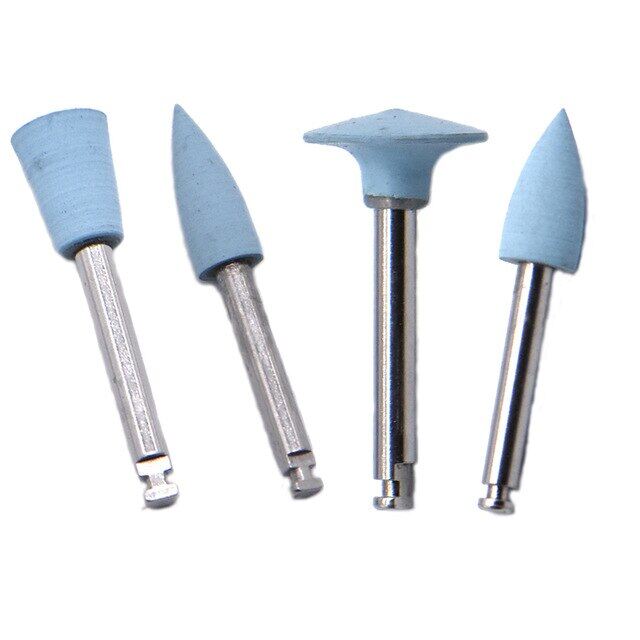 【discount】 Lanka Housewares 4 Cái/lốc Đánh Bóng Nhiều Đầu Mài Dụng Cụ Đánh Bóng Răng Dụng Cụ Đánh Bóng Cho Tay Khoan Tốc Độ Thấp Cao Su Silicone