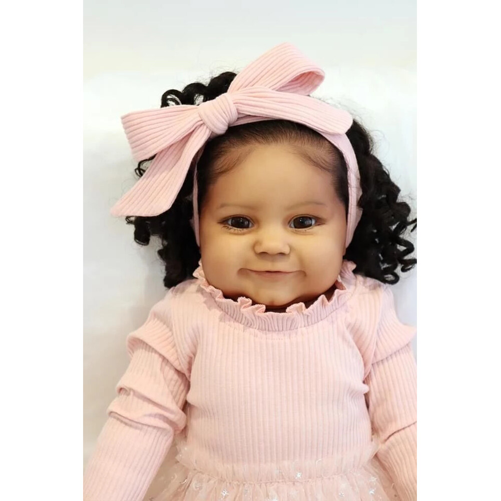 brown skin reborn dolls