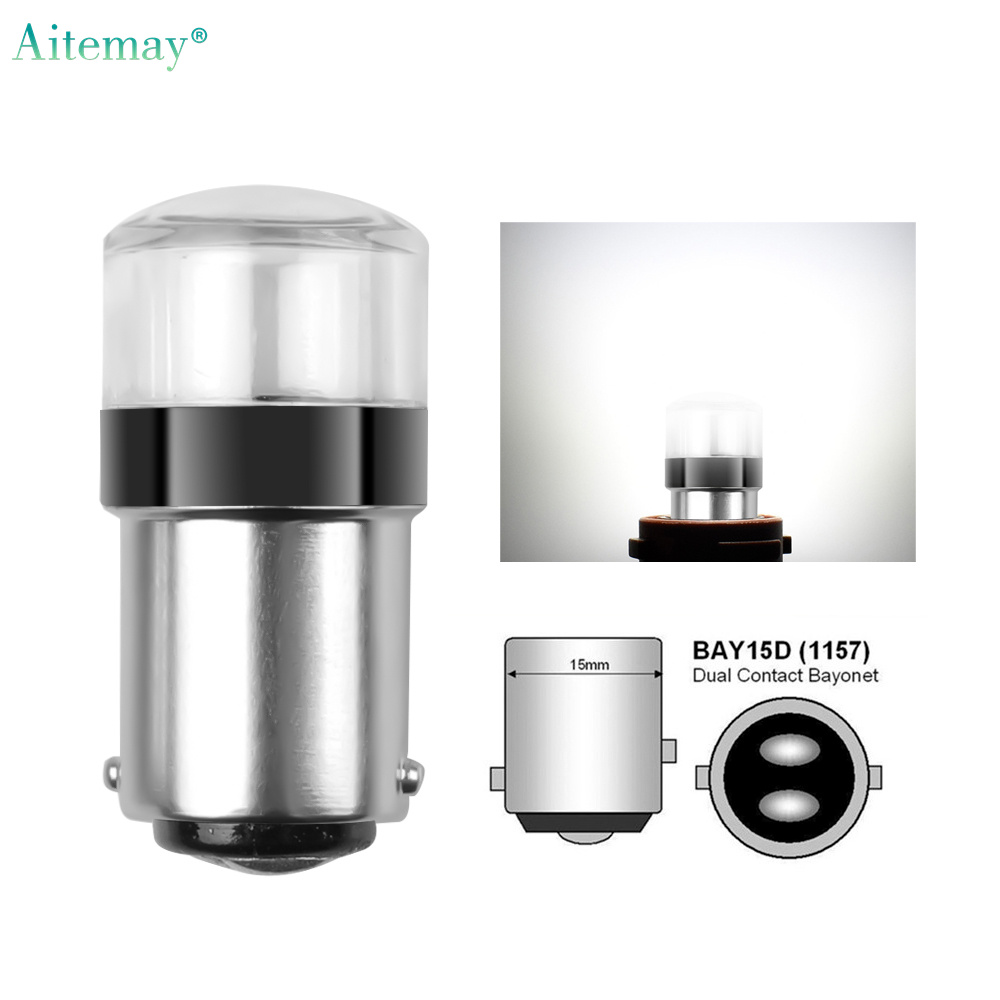 Aitemay 2 Chiếc Đèn Phanh Tín Hiệu Rẽ Xe Hơi 1156 1157 Ba15s Bay15d 12V