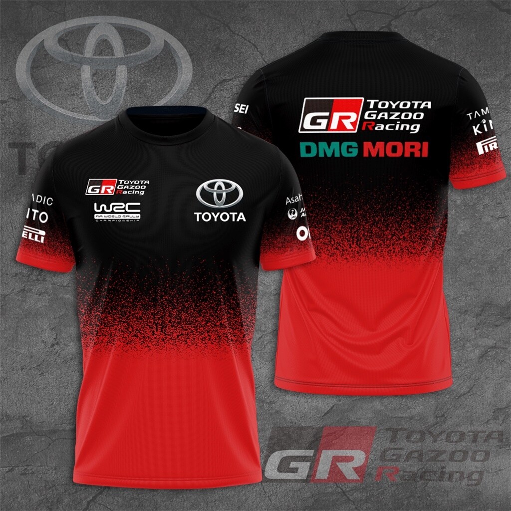 Toyota w2c men's t-shirt short sleeve extra large t-shirt 6xl