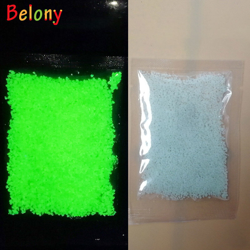 Belony Gifts Hot Cute Fluorescent luminous glow sand Bright Glow in the