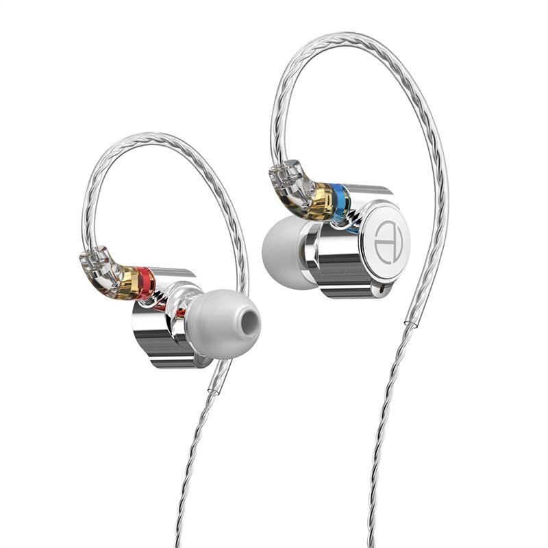Tai Nghe Nhét Tai TRN TA1, Tai Nghe HIFI Knowles 1BA + 1DD Drive Tai Nghe Nhét Tai Kim Loại Cáp Mạ Bạc MMCX TRN MT1 VX BA8 V90S KZ ZSTX ZSN PRO ZS10 PRO DQ6