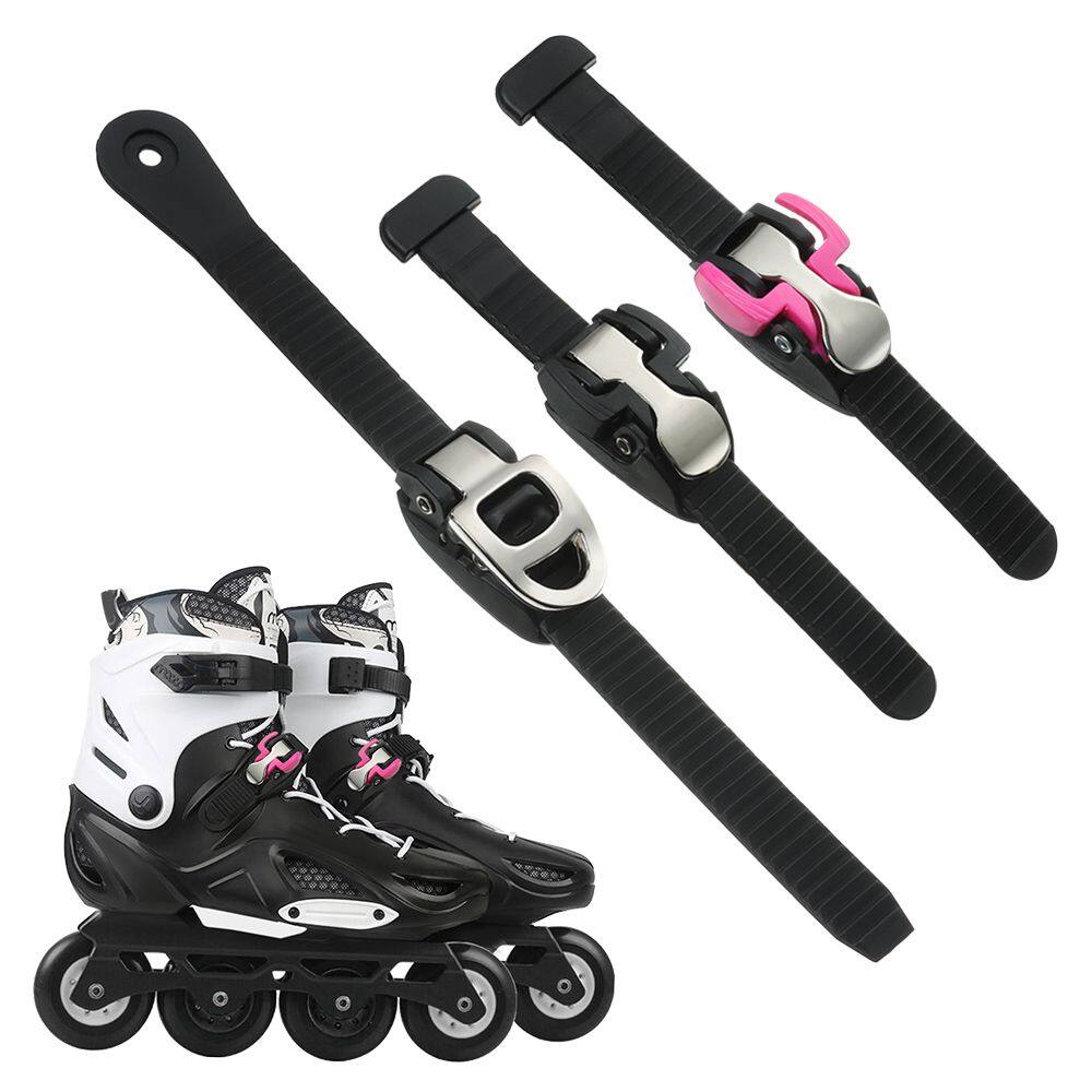 MagiDeal Skates Strap Buckle Set Skating Shoes Accessories Replacement Energy Strap with Clamp Fastener Clasp for Inline Roller Skates 