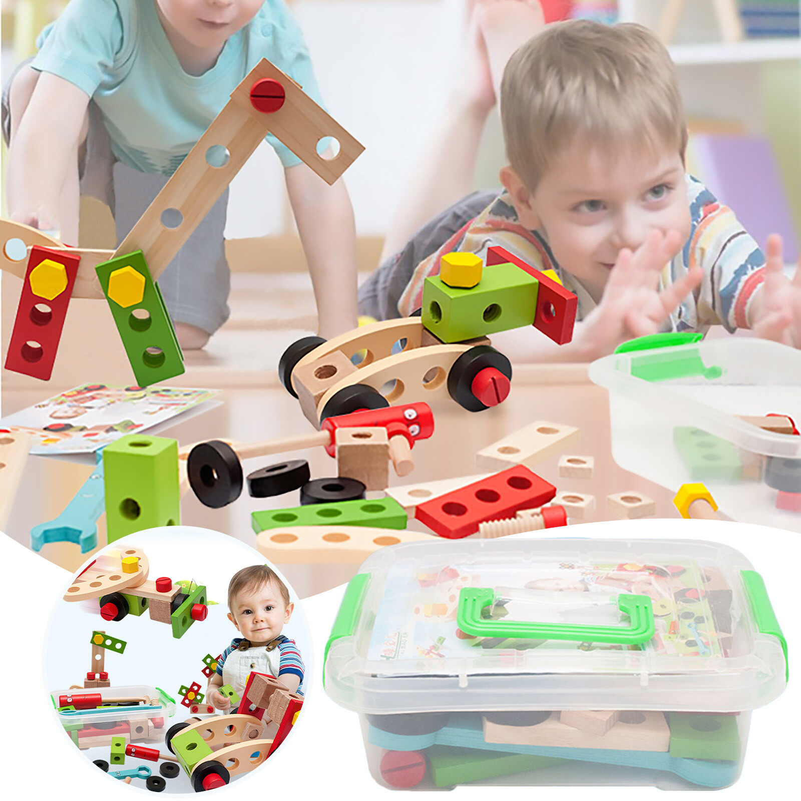 Trẻ Em bộ dụng cụ bộ công cụ Cho Trẻ Em 35 Pcs Giáo Dục DIY đồ chơi xây