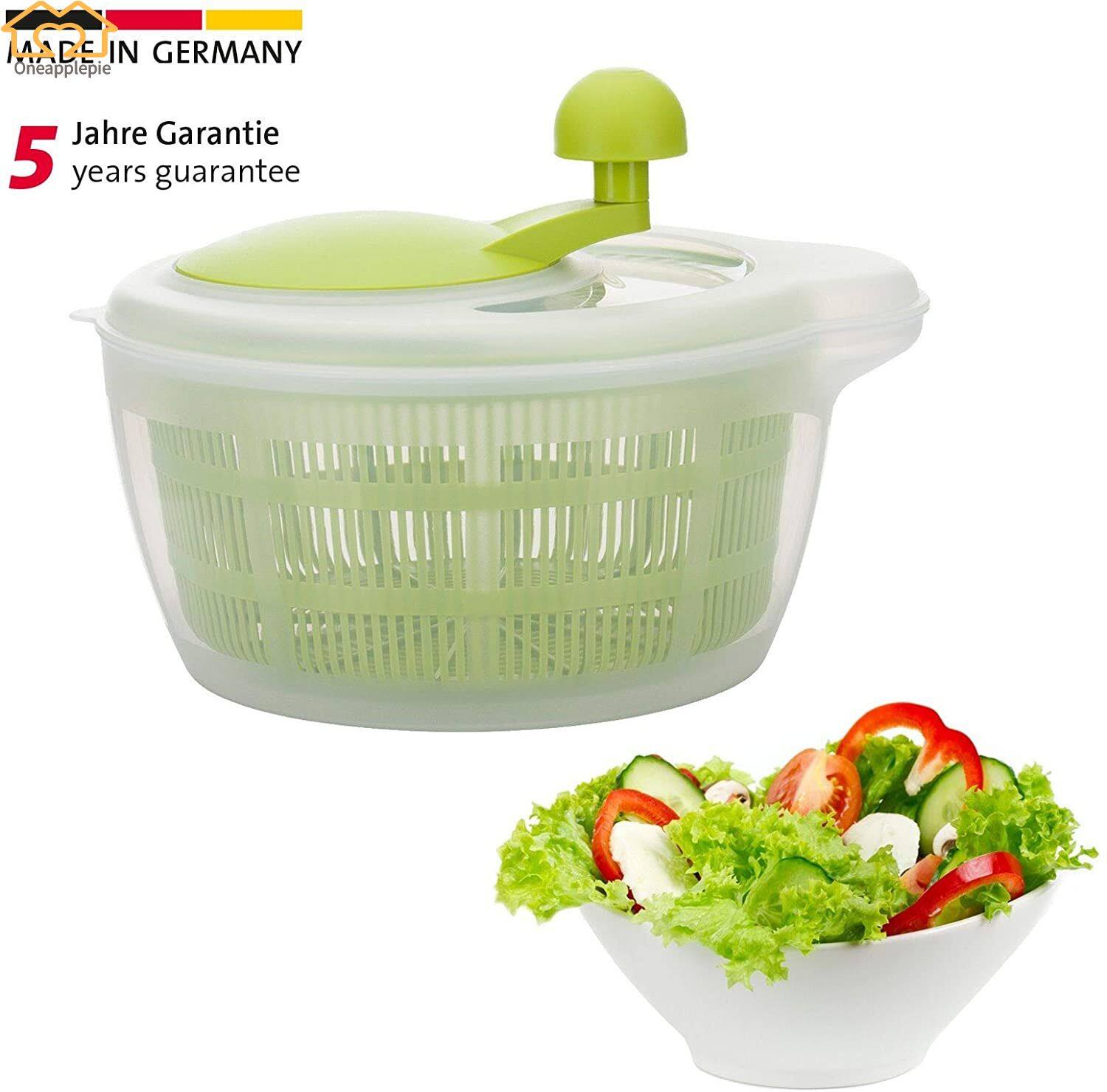 Oneapplepie Con Quay Quay Salad Máy Khử Nước Dụng Cụ Khử Nước Salad Bằng Tay Dụng Cụ Lọc Rau Củ Rổ Ráo Nước Thanh Toán Khi Nhận Hàng