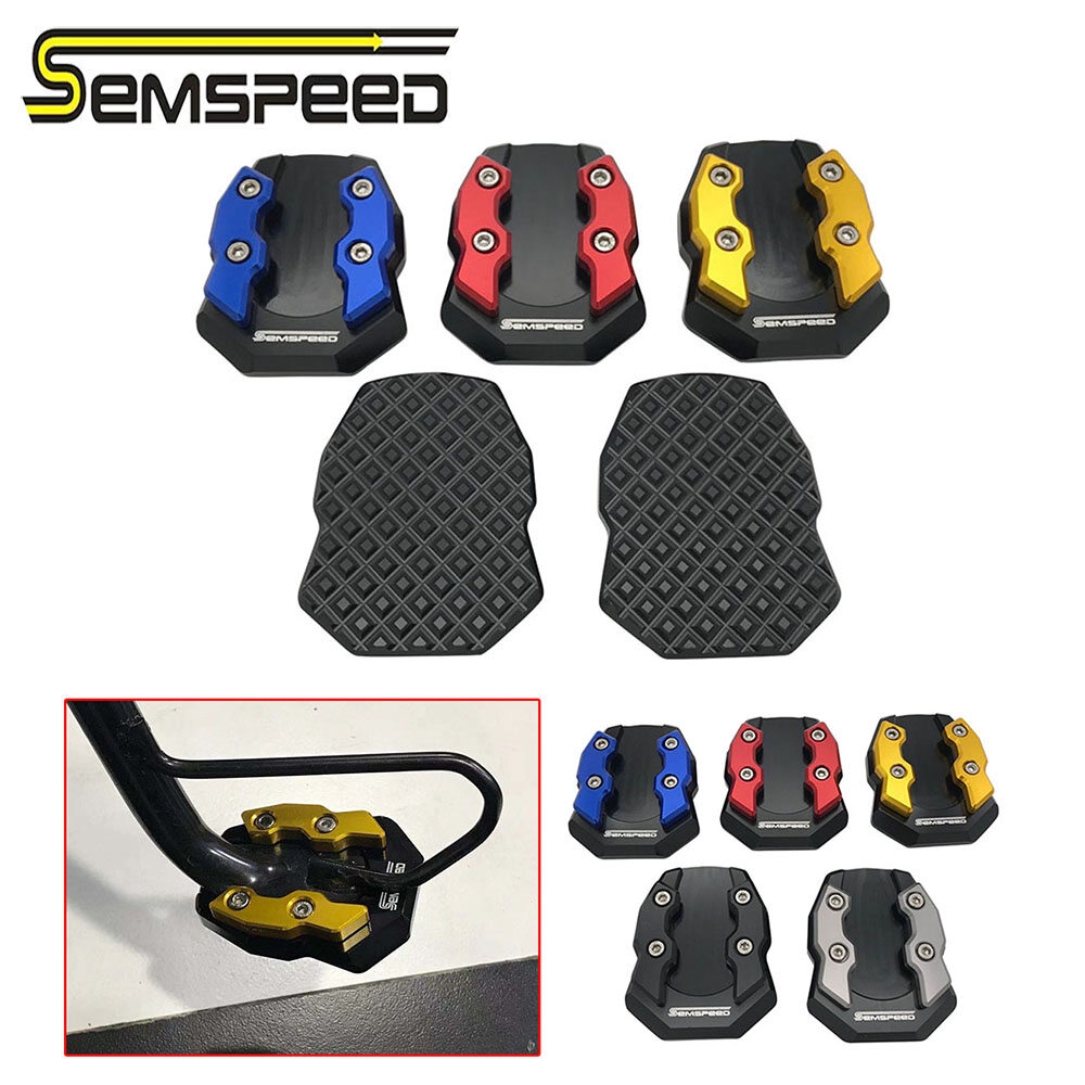 SEMSPEED Motorcycle CNC Side Foot Stand Enlarge Extension Kickstand Pad For Honda ADV150 ADV 160 150 2019-2022 2023 ราคา 497 บาท*ส่งฟรี