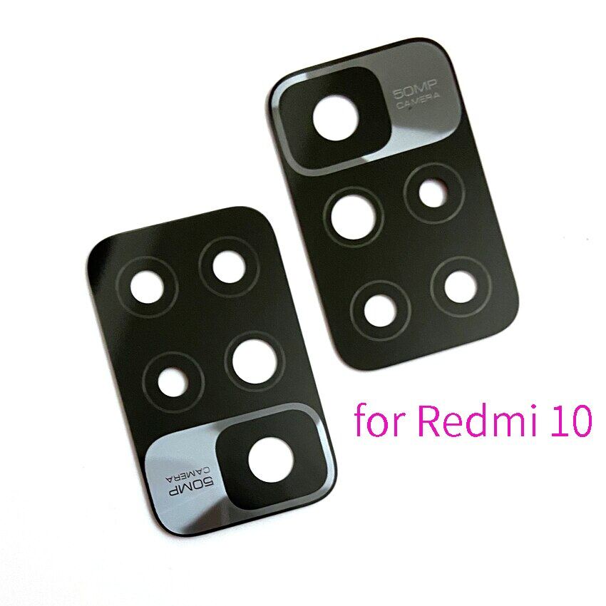 2PCS 5PCS 10PCS For Xiaomi Redmi 10 Rear Back Camera Glass Lens Cover with