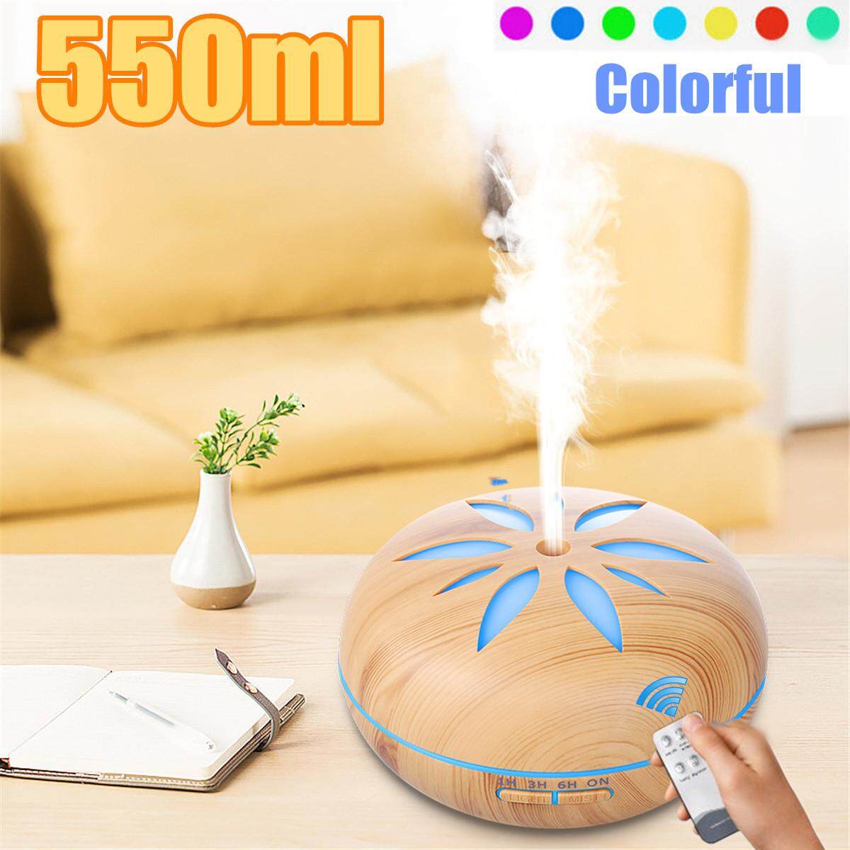 Generic Essential LED Oil Ultrasonic Aroma Diffuser Air Humidifier