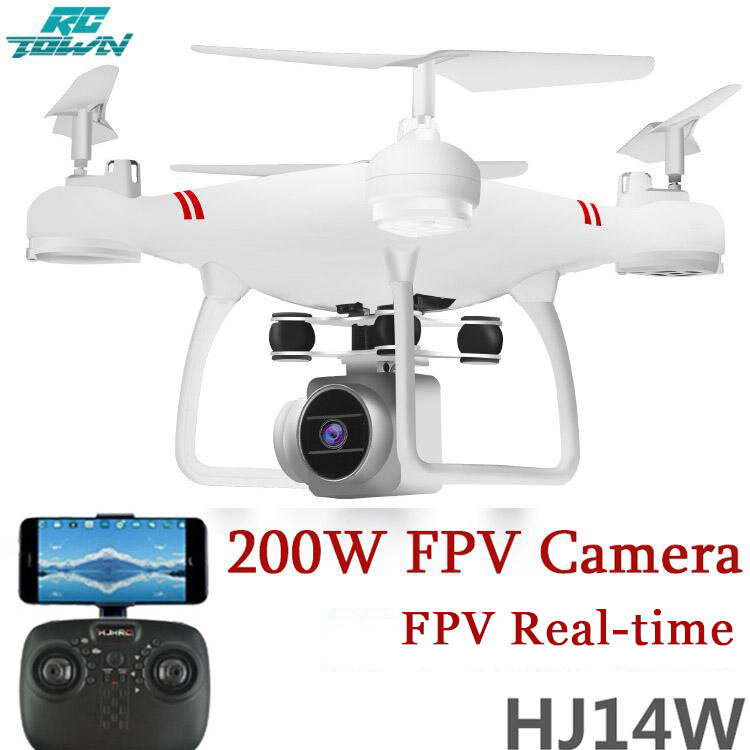 💥100%Chính hãng💥Máy Bay Không Người Lái Điều Khiển Từ Xa RCTOWN HJ14W Máy Ảnh HD Chụp Ảnh Trên Không Wi-Fi Đồ Chơi Quà Tặng UAV 200W Pixel Máy Bay Tứ Giác【Hoàn trả trong vòng 15 ngày】