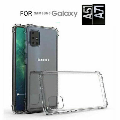 [Songful] 360 Gel bọc hoàn toàn rõ ràng trường hợp cho Samsung A51 A71 bốn góc lớp vỏ chống rơi