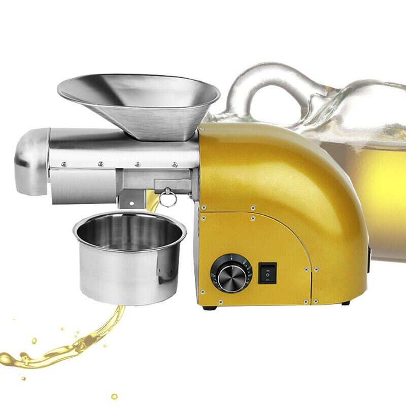 Coconut Peanut Sunflower Oil Press Household and Commercial Stainless Steel Oil Press Machine for Cold/Hot Squeeze ราคา 23,072 บาท*ส่งฟรี