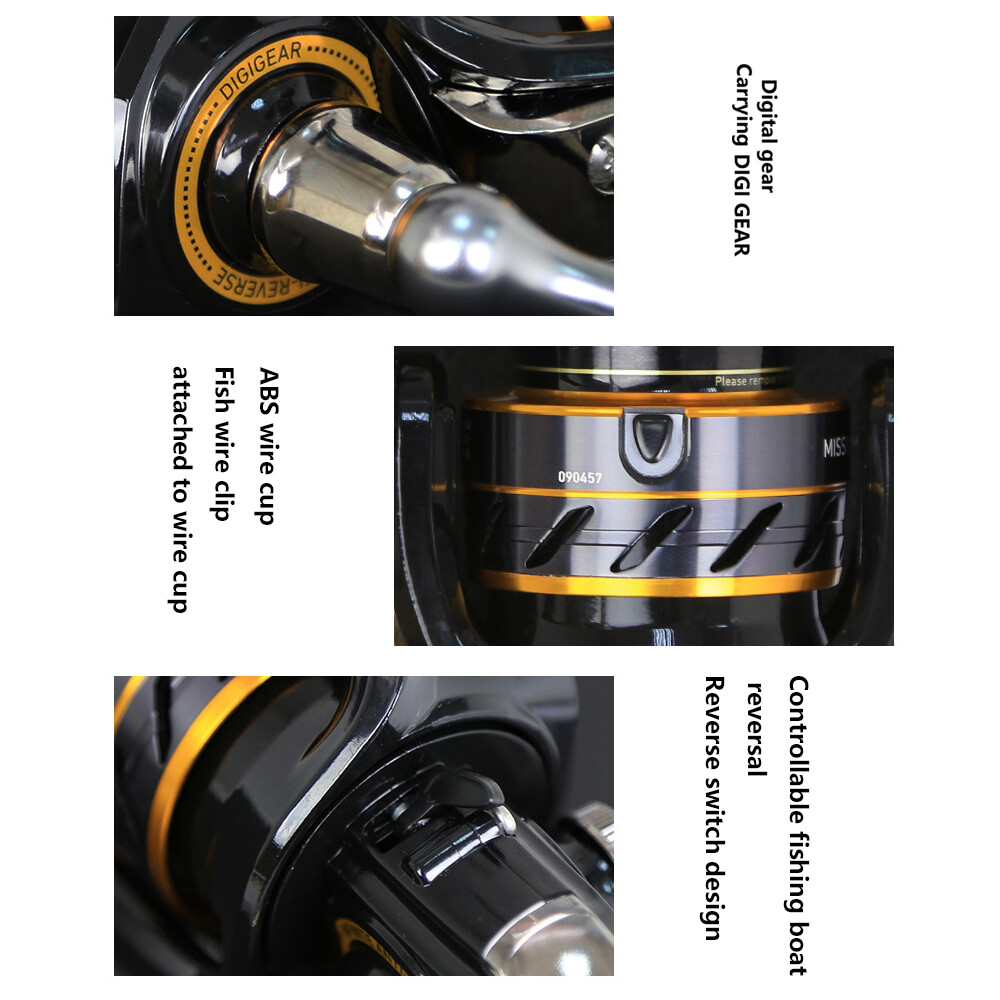 Daiwa Fishing Reels MISSION CS 2000 2500 3000 4000 review and price