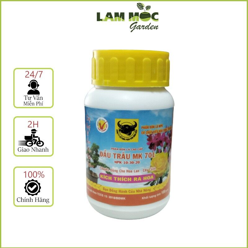 Phân bón lá đầu trâu 701 kích thích ra hoa
