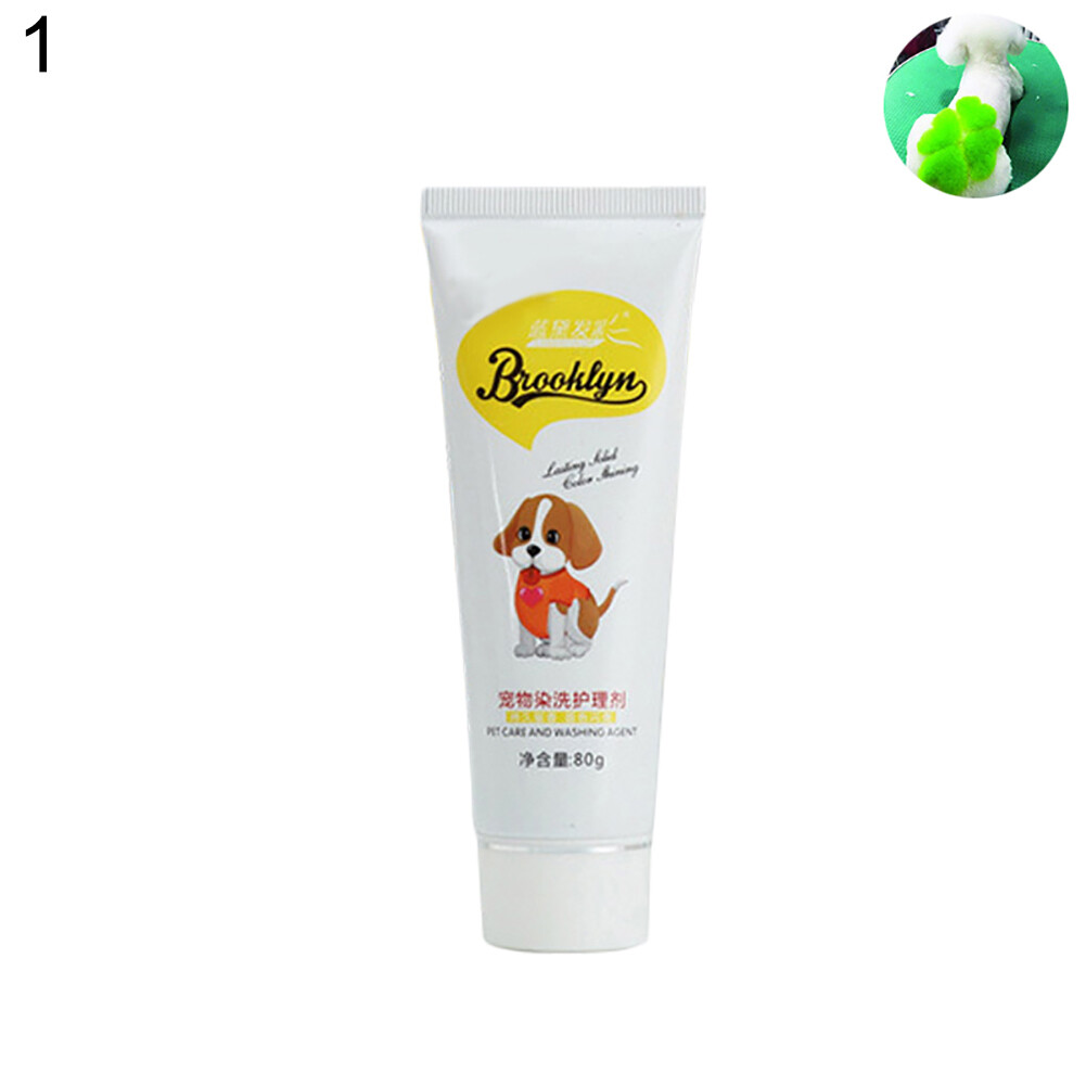 Thuốc nhuộm lông cún cưng mèo cưng 80g Zhengau (Sản phẩm có nhiều phiên bản lựa chọn