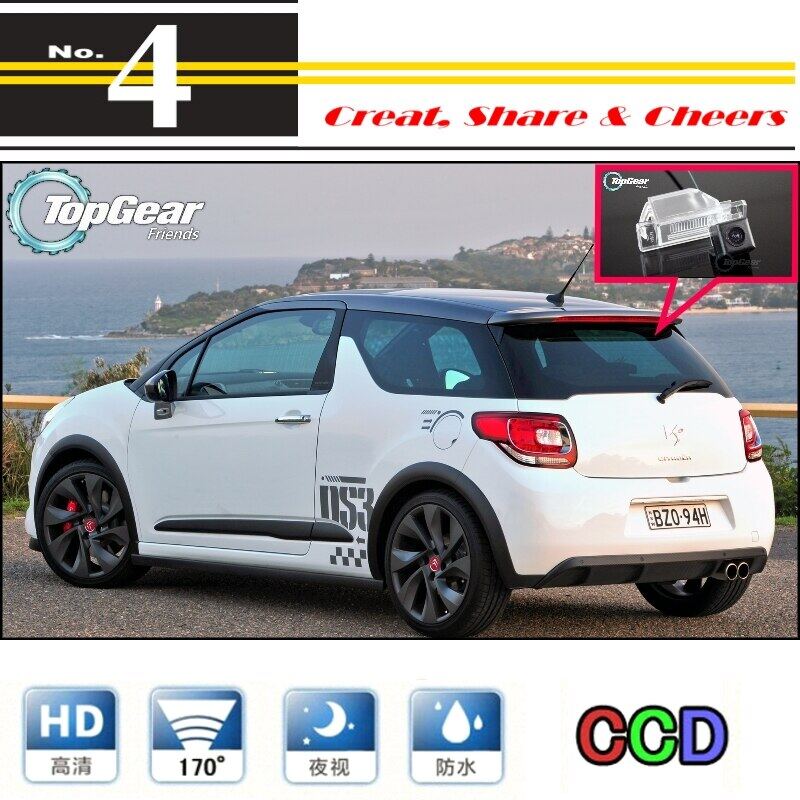 Liislee Car Camera For Citroen Ds3 Ds 3 2009 high Quality Rear View Back