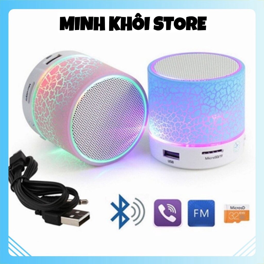Loa trứng bluetooth mini s10 có led