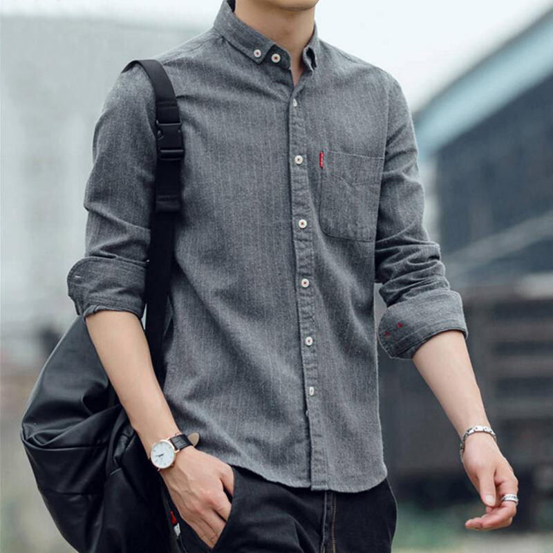 Men Business Casual Shirt  | Lazada Thailand