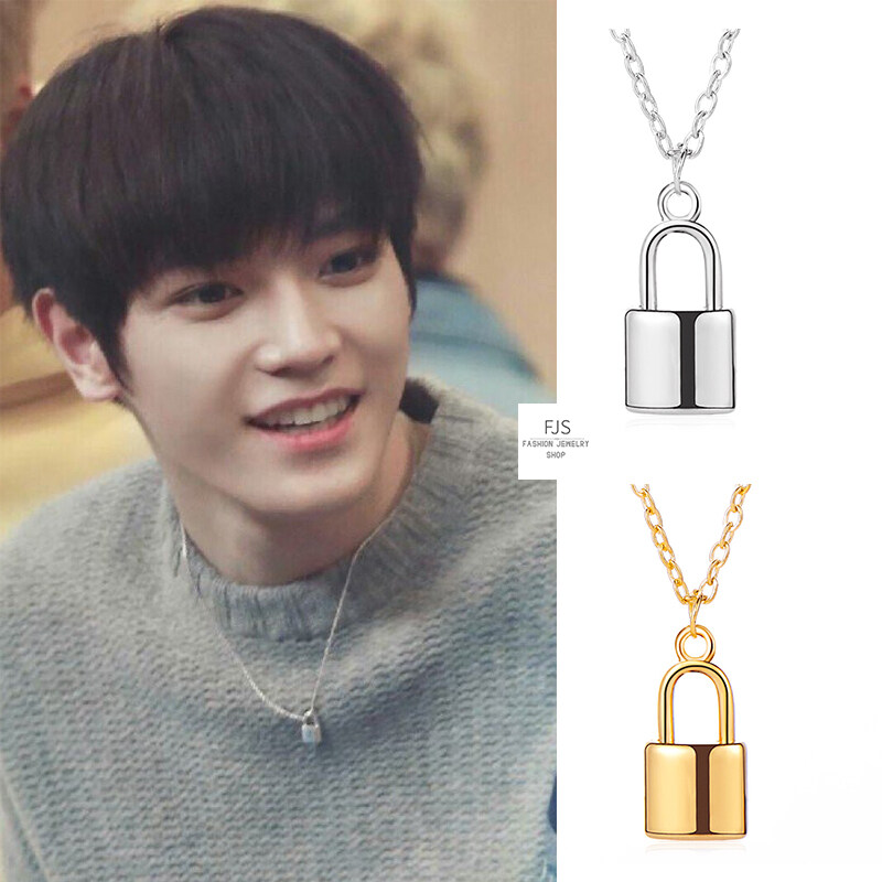 jhope lock necklace
