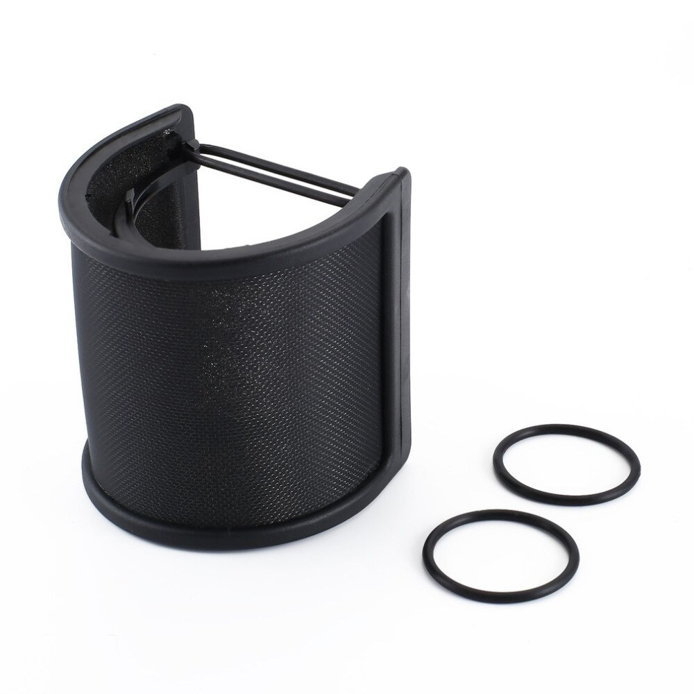 Bộ Lọc Pop Mic Kim Loại Chuyên Nghiệp Bộ Lọc Pop Mic Khiên Thổi Hơi Ngăn Chặn Tụ Điện Ghi Âm Micrô Chống Gió Ngăn Tiếng Ồn Lưới