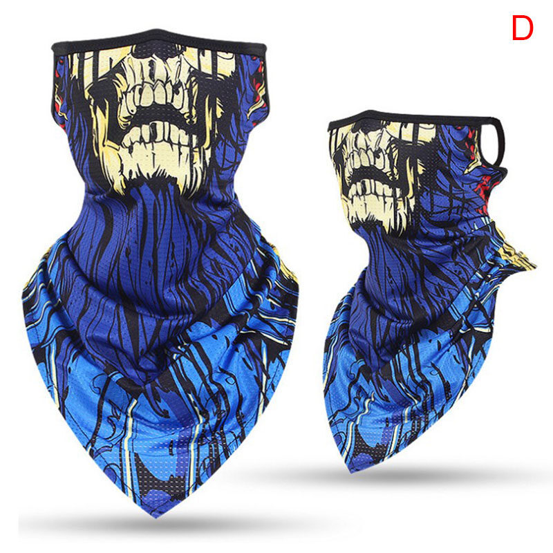 Jay outdoor Face GUARD ผ้าไหม earloop Balaclava ผ้าพันคอคอ Headwear Bandana Skull