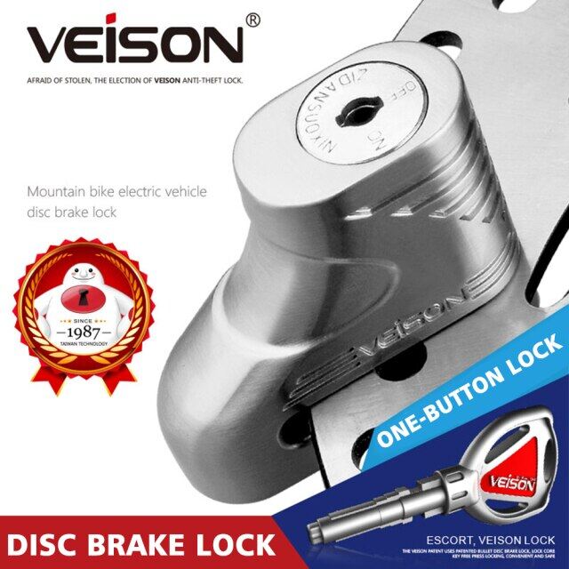 Veison Khóa Đĩa An Toàn Phanh Xe Máy Bảo Vệ Chống Trộm Xe Máy Xe Đạp Xe Tay Ga Cho Xe Tay Ga Honda Suzuki Yamaha Kawasaki Ktm