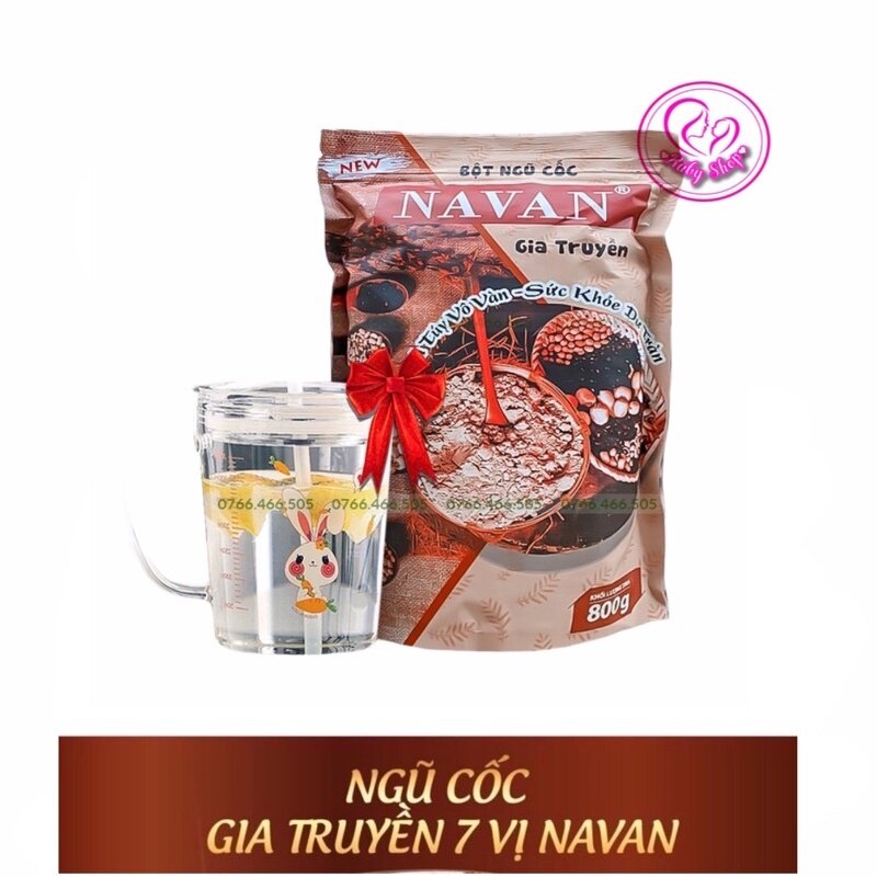 Ngũ cốc dinh dưỡng Navan + tặng ly