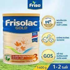 Mẫu mới - sữa frisolac gold 3 1.4kg date 6/2024