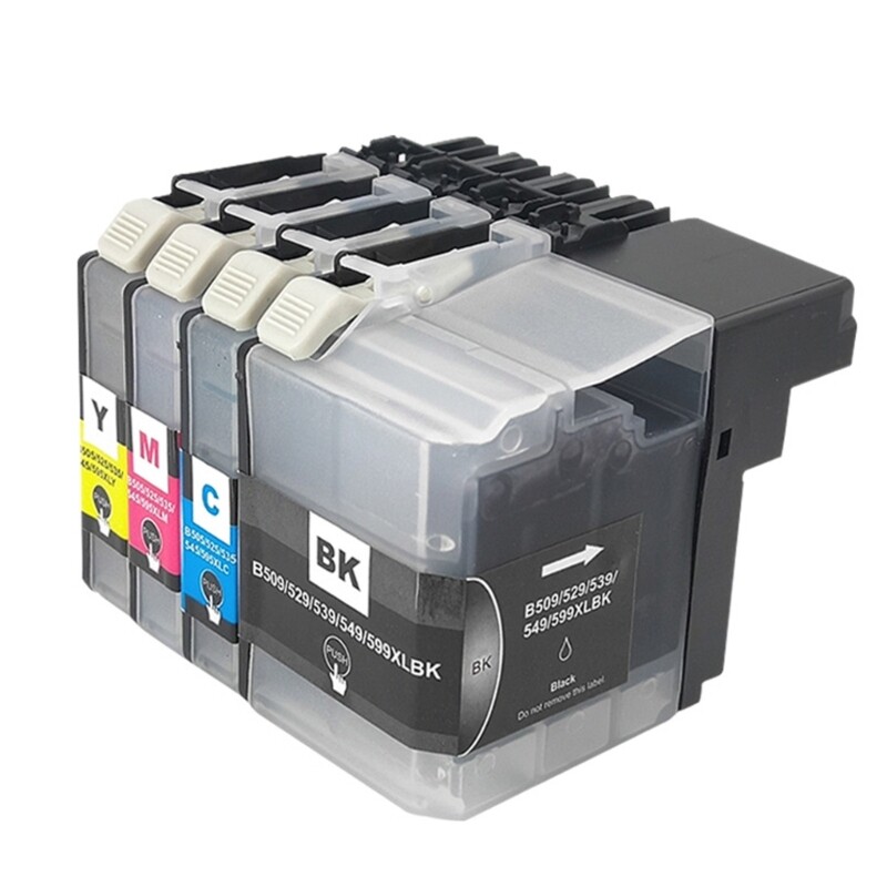 Hộp mực chuyên nghiệp cho máy in brother dcp-j100/dcp-j105/mfc-j200 mực màu sáng cyan/magenta/yellow/black