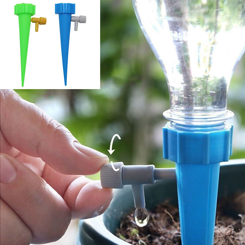 Lazada Philippines - 1pc Plant Self Watering Device Automatic Slow Release Watering System Dripper Plant Waterer