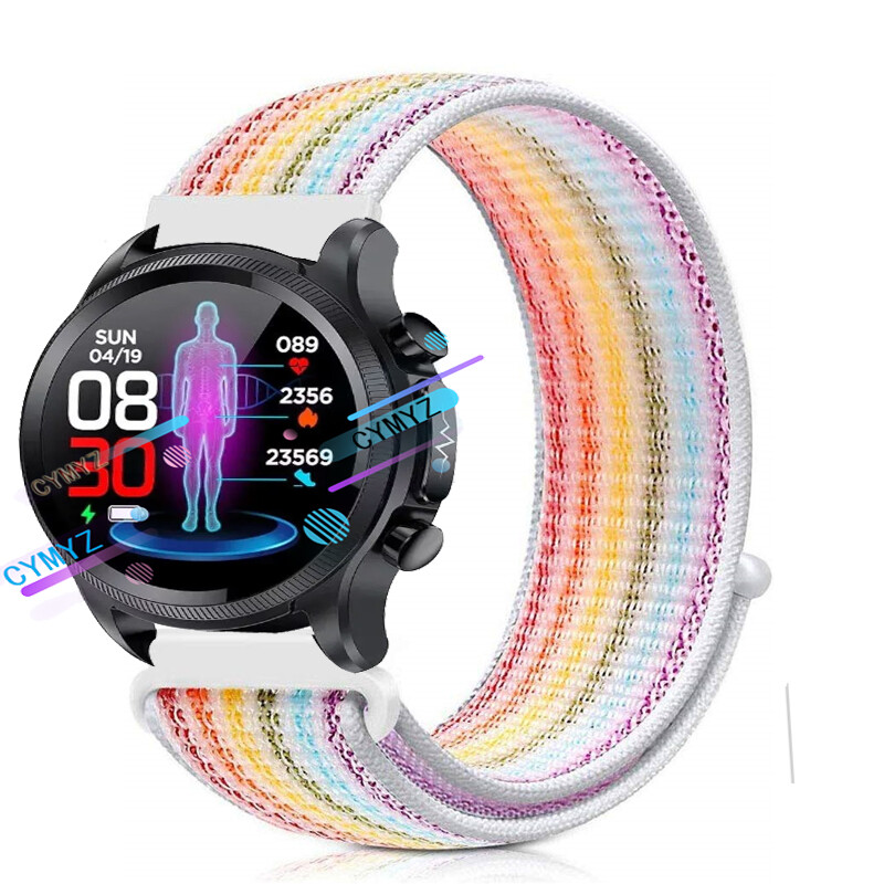 E500 E400 Dây đeo đồng hồ thông minh Nylon E500 Thông Minh Đồng Hồ Dây đeo đồng hồ thông minh dây đeo cổ tay thể thao E400 Thông Minh Đồng Hồ Dây đeo đồng hồ thông minh