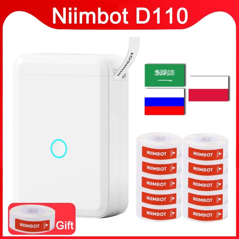Niimbot D110 Xách Tay máy in nhãn bluetooth không dây máy in nhãn Cho Điện