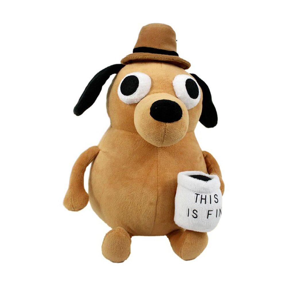 plush this is fine dog