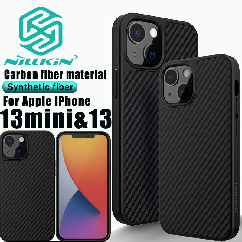 Nillkin ốp cho iphone 13 / iphone 13 pro / iphone 13 pro max / iphone 13 ốp điện thoại sợi tổng hợp mini ốp lưng cứng sang trọng