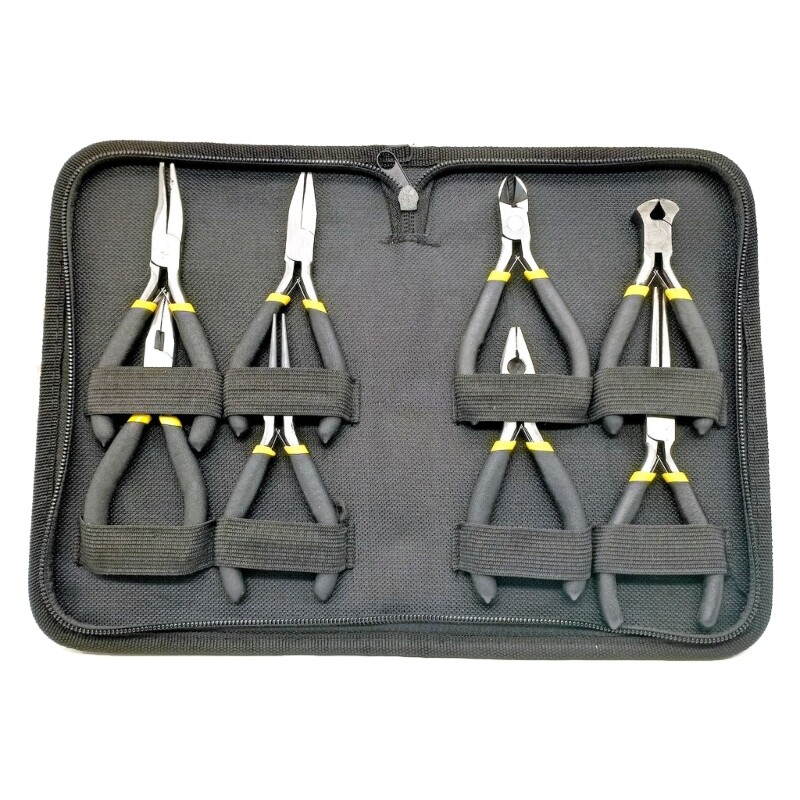 Trang sức mini bộ kìm diy dụng cụ làm trang sức & thiết bị kìm thép làm đồ trang sức 8 cái/bộ 9.8cm-14.5cm