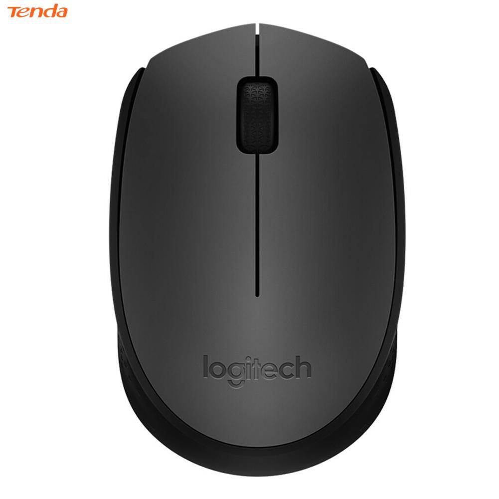 Chuột không dây logitech m170 2.4ghz, chuột 1000 dpi kèm đầu thu nano cho pc