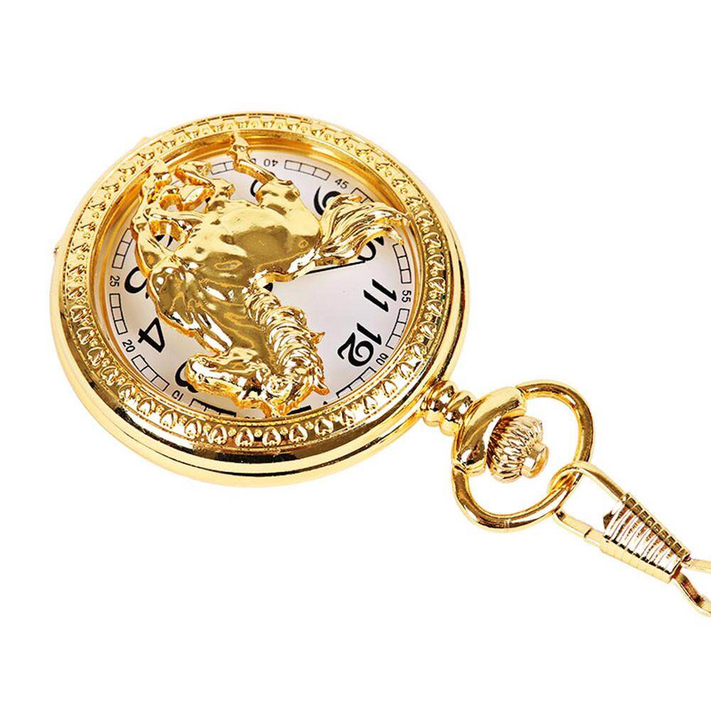 Đồng hồ bỏ túi cổ điển dây chuyền cổ điển, vòng cổ cho ông nội quà tặng đồng hồ cho nam giới