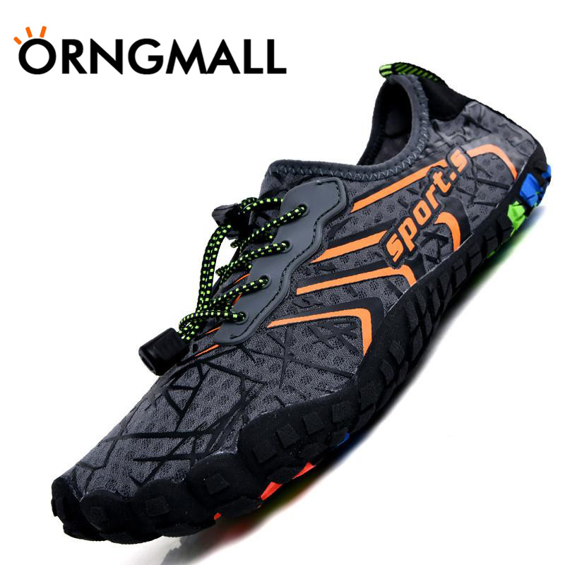 ORNGMALL Couple Models Summer Swimming Water Shoes Non-Slip Surfing Breathable Beach Men And Women Wading Shoes ราคา 471 บาท*ส่งฟรี