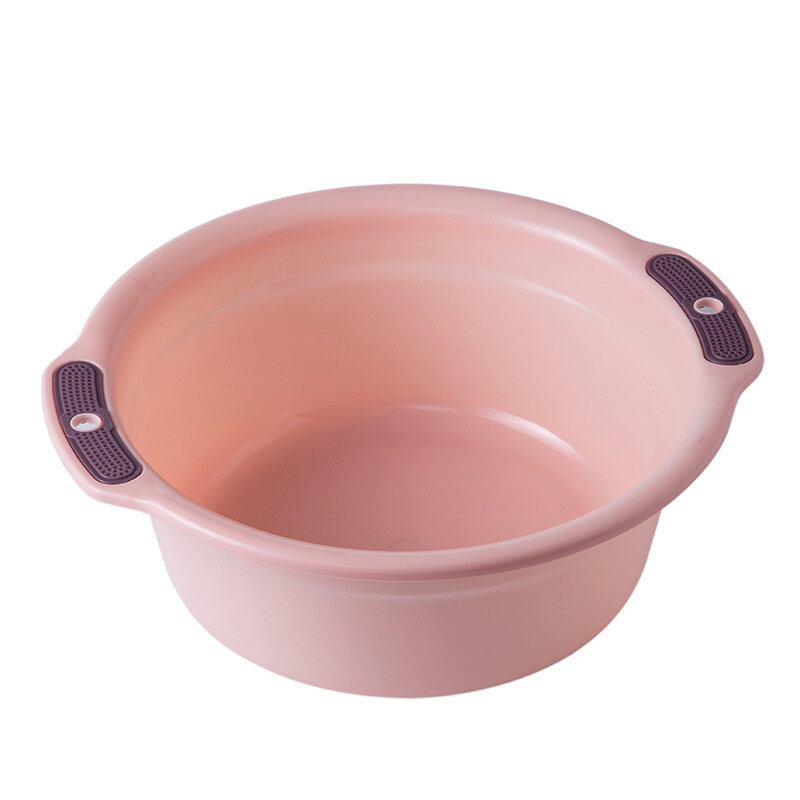 Chậu Giặt Quần Áo Gia Dụng Bằng Nhựa Dày, Rửa Mặt Ký Túc Xá