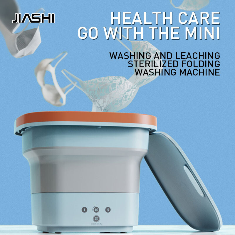 Jiashi máy giặt gấp gọn máy giặt mini nhỏ máy giặt tất ion âm máy giặt đồ lót đồ lót cho mẹ và bé