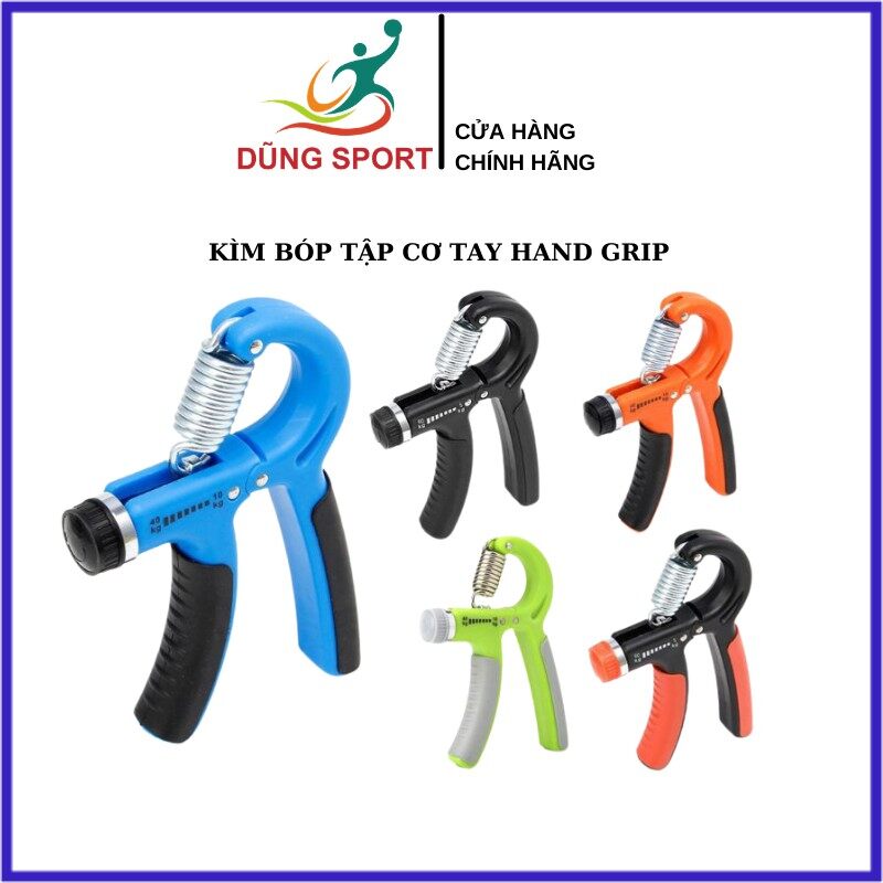 Kìm bóp tập cơ tay chữ A HAND GRIP điều chỉnh lực từ 10kg đến 40kg - Dụng cụ tập GYM chính hãng chuyên nghiệp