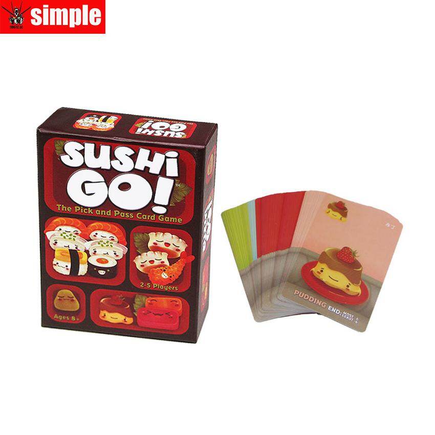 Sushi Go Card Board Game For Family Party Card Game